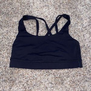 LULU Bra, size 2; black